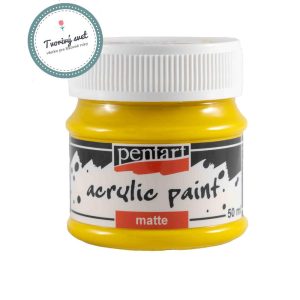 Akrylová farba žltá 50 ml