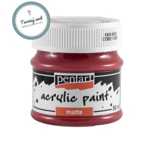 Akrylová farba červené víno 50 ml