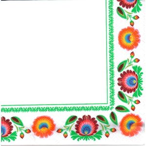 Folklórny ornamentový lem