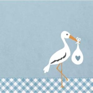 Love stork blue