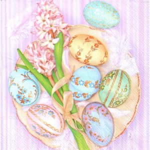 Vajíčka a hyacinty