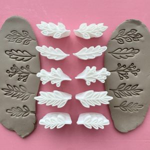 Pečiatky - 10ks sada laurel