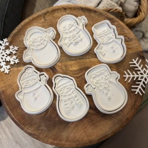 Vykrajovátko - 6 snehuliakov