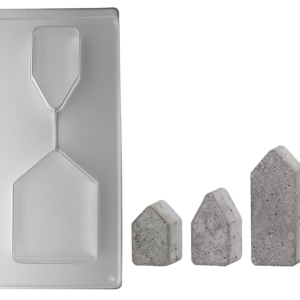 Forma na odliatky - Domčeky 4 ks